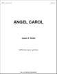 Angel Carol SATB choral sheet music cover